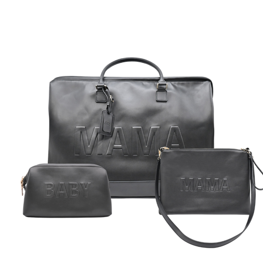 Black Hospital Bag Sets