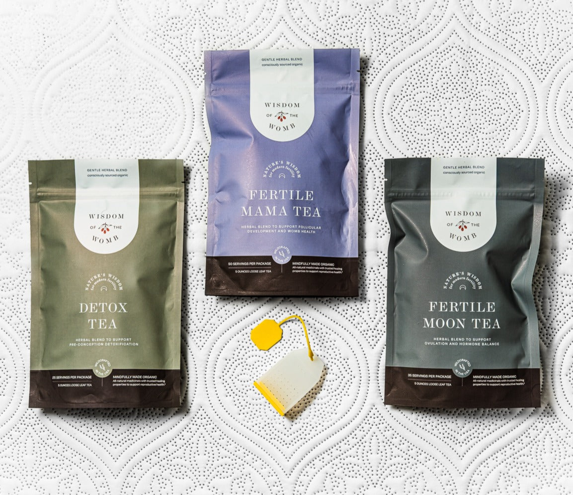Moon Mama Fertility Tea Bundle - New Bundle – Llama Momma Company