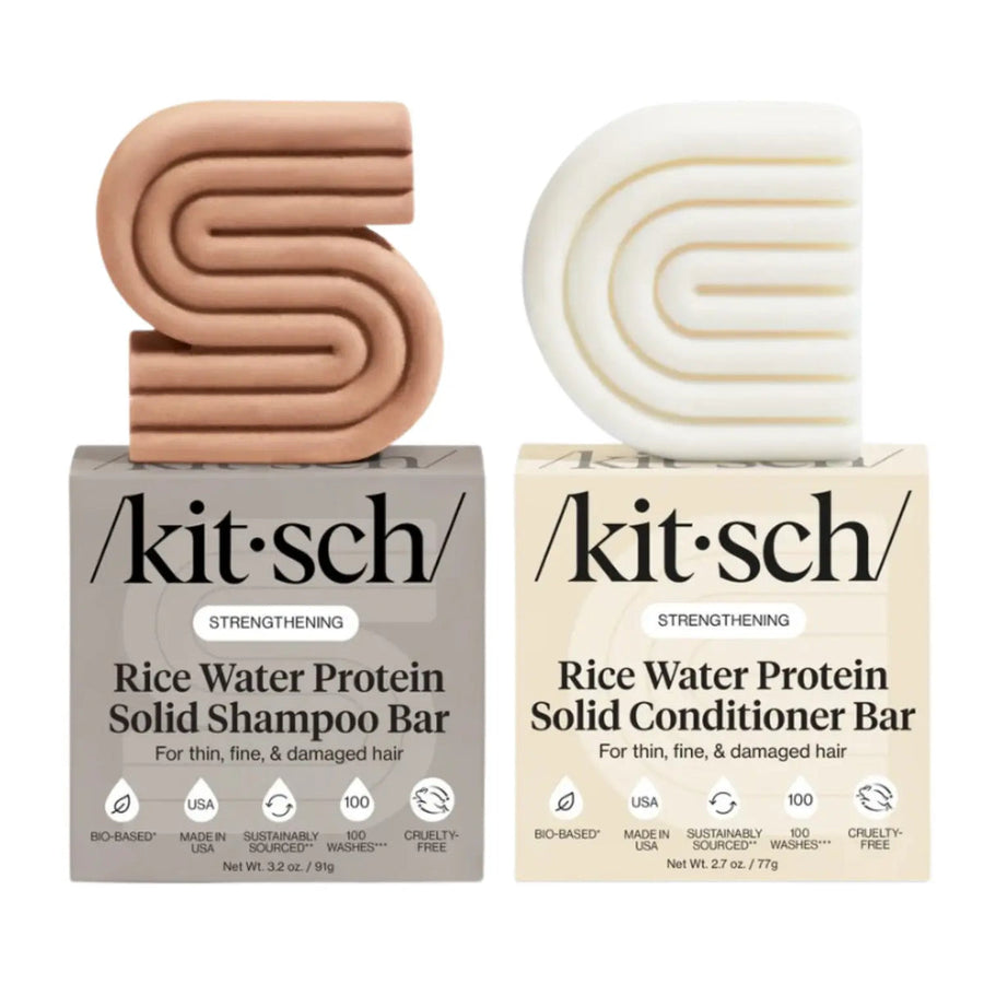 Rice Water Shampoo & Conditioner Bars